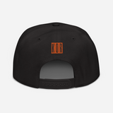 ORANGE CAMEL SNAPBACK HAT