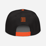 ORANGE CAMEL SNAPBACK HAT