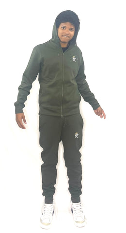 KR Sweatsuit Olive Green