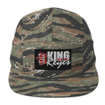 King of Reyes Camo 5 Panel Hat