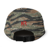 King of Reyes Camo 5 Panel Hat