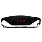 KR Black/White Fanny Pack